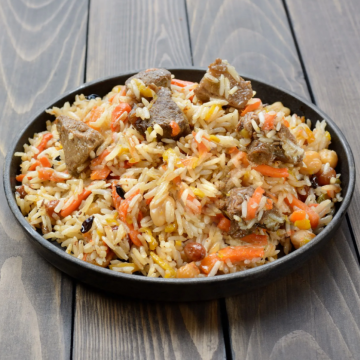 Плов с говядиной 