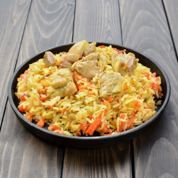 Плов с курицей